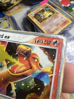 SWIRL 2004 Pokemon EX Fire Red & Leaf Green Charizard EX Holo Foil Rare 105/112 - Image 4