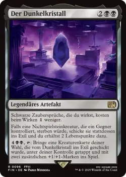 MTG Magic the Gathering FINAL FANTASY Der Dunkelkristall 96 deutsch rarel - Image 1