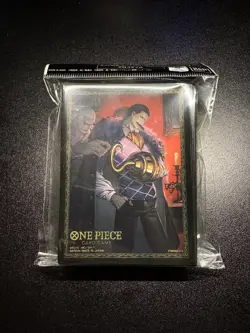 ONE PIECE Card Game Official Card Sleeve Limited Edition Vol. 3 Crocodile 70 pcs - Image 1