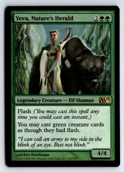 Yeva, Nature's Herald - Magic 2013 - FOIL - Image 1
