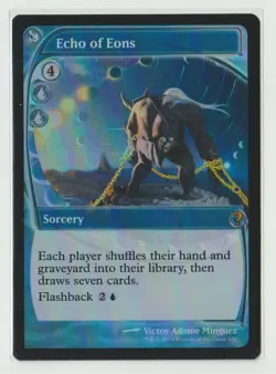 Echo of Eons / Magic MTG Future Sight frame FOIL / NM / Mystery Booster 2 - Image 1