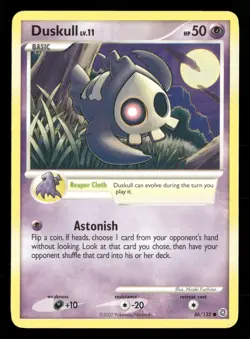 Duskull - 86/132 - Common - Secret Wonders - Pokemon Card - LP - Image 1