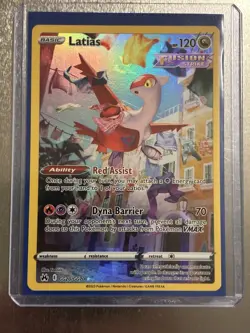 Pokemon Latias TCG Full Art Ultra Rare Holo Card GG20/GG70 Crown Zenith - Image 1