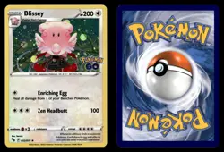 Blissey 052/078 Cosmos Holo Promo Pokemon Go Promo Pokemon Card - Image 1