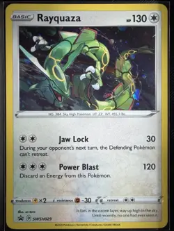 Rayquaza SWSH029 SWSH: Sword & Shield Promo Cards Holo - Image 1