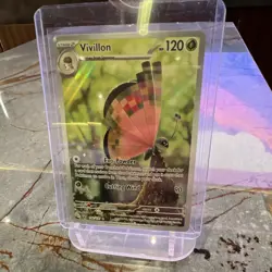 Pokemon TCG Vivillon🦋 Holo Illustration Rare Card SV08 Surging Sparks 193/191 - Image 1