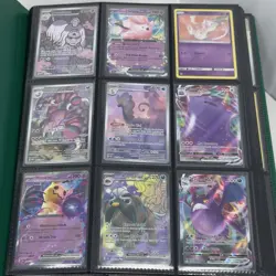 HUGE Pokemon Card Binder Collection 240+ Cards | Vintage-Modern | EX V VMAX IR + - Image 1