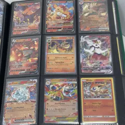 HUGE Pokemon Card Binder Collection 240+ Cards | Vintage-Modern | EX V VMAX IR + - Image 4