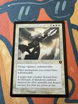Avacyn, Angel of Hope - Retro Frame (Innistrad Remastered #477) - Mythic Rare - - Image 1