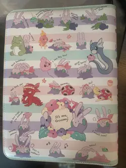 Pokemon Center TCG We're Goomy Zip Binder 9 Pocket, 360 Cards Storage - Image 1