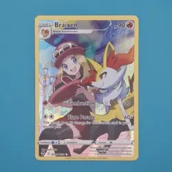 Pokemon Braixen TG01/TG30 Silver Tempest Trainer Gallery Holo Card - Image 1