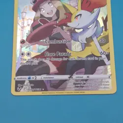 Pokemon Braixen TG01/TG30 Silver Tempest Trainer Gallery Holo Card - Image 5