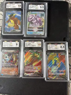 GRADED POKEMON CARD LOT - Image 1