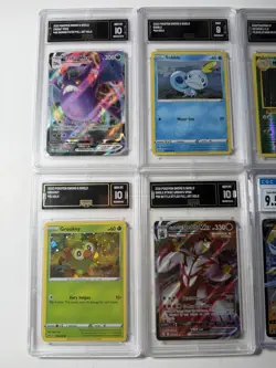 Pokemon Graded Card Lot 9 Cards Total Included! - Image 2