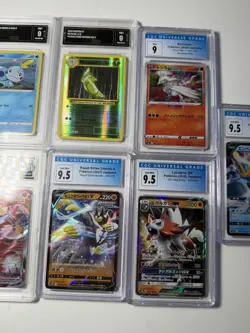 Pokemon Graded Card Lot 9 Cards Total Included! - Image 3