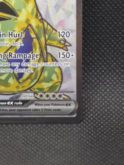Tyranitar ex 211/197 Full Art Ultra Rare Pokemon Obsidian Flames Card - Image 3