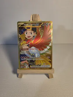 Pokemon Ethan's Ho-Oh Ex 239/182 Destined Rivals Gold Hyper Rare NM - Image 1