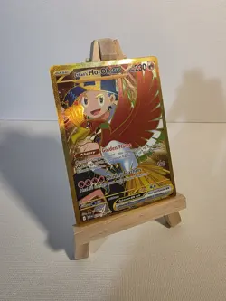 Pokemon Ethan's Ho-Oh Ex 239/182 Destined Rivals Gold Hyper Rare NM - Image 2