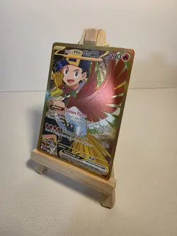 Pokemon Ethan's Ho-Oh Ex 239/182 Destined Rivals Gold Hyper Rare NM - Image 3