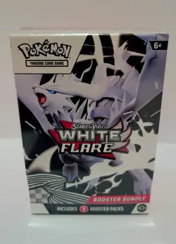 Pokemon TCG Scarlet & Violet White Flare 6, New factory sealed Booster Box - Image 1
