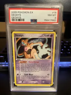 PSA 8 2005 Pokemon Deoxys Deoxys #16/107 - Image 1