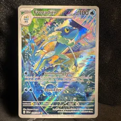 Pokemon Illustration Rare Frogadier 89/86 Chaos Rising NM - Image 1
