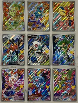 Pokemon TCG Series 2 First Partner Illustration COMPLETE Set X9 - TWO AVAILABLE - Image 1