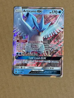 Articuno GX 31/168 Holo Celestial Storm Pokemon LP 5ban Graphics - Image 1