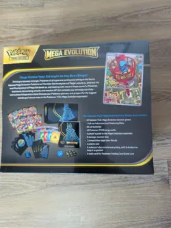 Pokemon TCG Mega Evolution Lucario Elite Trainer Box ETB NEW FACTORY SEALED - Image 3