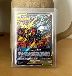 Pokemon Moltres & Zapdos & Articuno GX SM210 TAG TEAM Promo Holo ENG 300 HP - Image 1