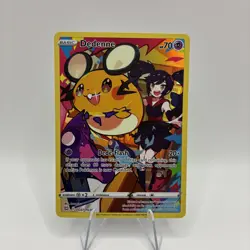 Pokemon TCG Dedenne TG07/TG30 Ultra Rare Holo Brilliant Stars Trainer Gallery - Image 1