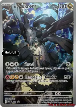 N's Zekrom [Pokemon MEP - 031] Holofoil - Image 1