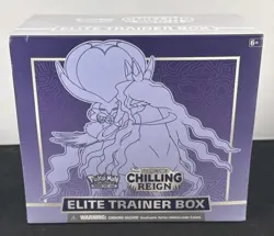 CHILLING REIGN ETB Elite Trainer Box Pokemon SWSH Ice Rider Calyrex New ETB 820650808630 - Image 1