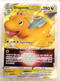 Dragonite VSTAR 050/078 Pokemon GO Holo - Image 1