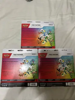 Pokemon TCG First Partner ILLUSTRATION COLLECTION CASE Sealed 3 ct SERIES 2 - Image 2
