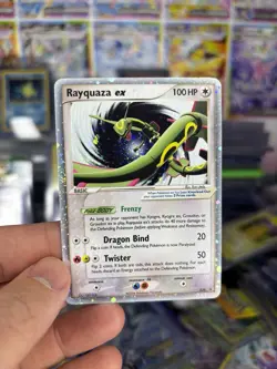 Rayquaza Ex 039 Holo Promo Nintendo Black Star Promos 2003 Pokemon 4 Swirls - Image 1