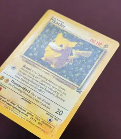 Pokemon 1999 Black Star Promo #1 Ivy Pikachu, Wizards of the Coast Vintage NM - Image 2