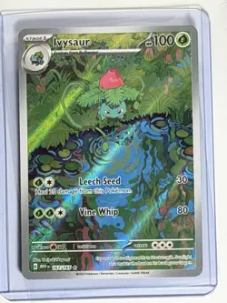 Ivysaur 167/165 Scarlet & Violet 151 IR Holo NEAR-MINT - Image 1