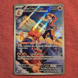 Pokemon Ascended Heroes: Ethan's Magcargo 222/217 Holo Illutration Rare - NM - Image 1