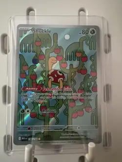 Pokemon TCG Shuckle Illustration Rare Mega Evolution Card 136/132 NM/M Condition - Image 1