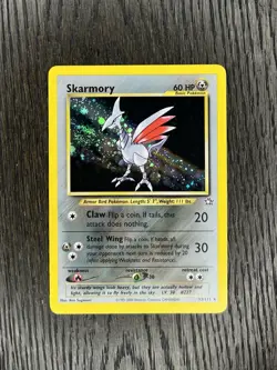 Skarmory Pokemon WOTC 2001 Neo Genesis 13/111 Holo Swirl NM - Image 3