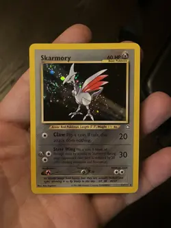 Skarmory Pokemon WOTC 2001 Neo Genesis 13/111 Holo Swirl NM - Image 4