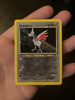 Skarmory Pokemon WOTC 2001 Neo Genesis 13/111 Holo Swirl NM - Image 5