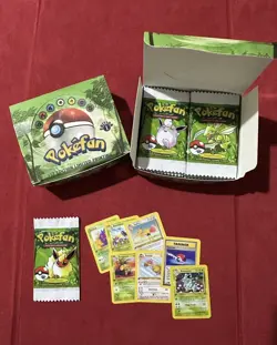 Pokemon Mini Cards 1st Edition Jungle Set 1 Booster Box -Novelty Gift Set - Image 1
