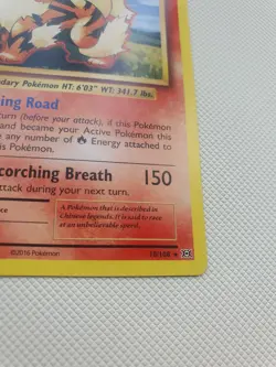 Pokemon TCG Arcanine 18/108 XY Evolutions Non-Holo Rare Card Classic Look - Image 3