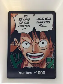 DON!! Card (Monkey.D.Luffy) (1st Anniversary DON!! Card Pack) One Piece Foil NM - Image 1