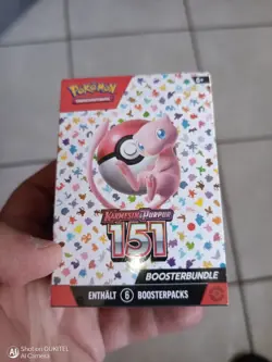 Pokemon Karmesin & Purpur 151 Booster Bundle Deutsch NEU OVP SEALED 6 Booster - Image 1