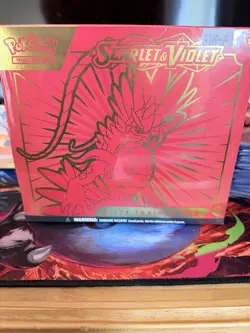 Pokemon TCG Scarlet and Violet Elite Trainer Box ETB Koraidon - Image 1