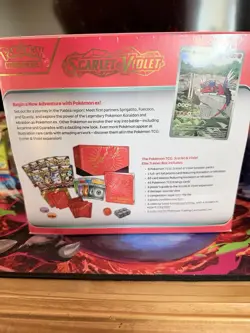 Pokemon TCG Scarlet and Violet Elite Trainer Box ETB Koraidon - Image 4