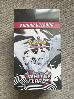 Pokemon TCG White Flare Booster Bundle Display Case 60 Booster Packs NEW SEALED - Image 1